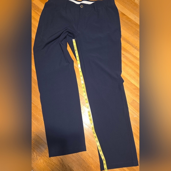 Under Armour Other - Under Armour UA Golf Pants Straight Fit Navy Men's Size 38x32